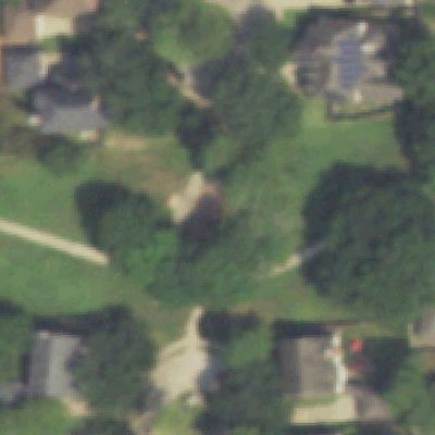 Aerial view of Greenway Village Toddler Park