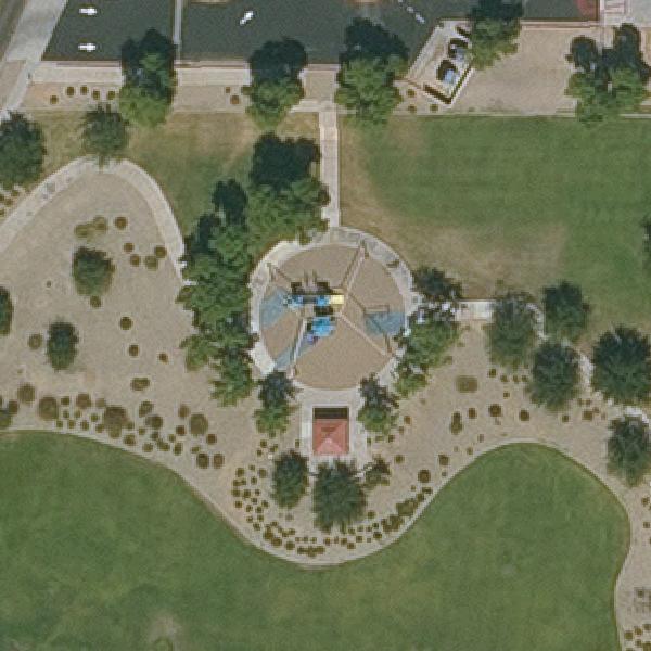 Aerial view of Greer Ranch Park