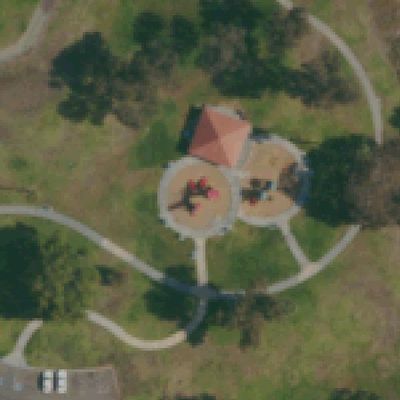 Aerial view of Greg Rogers Park