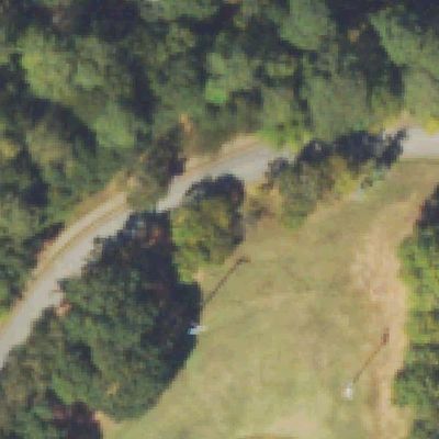 Aerial view of Groveway Community Park