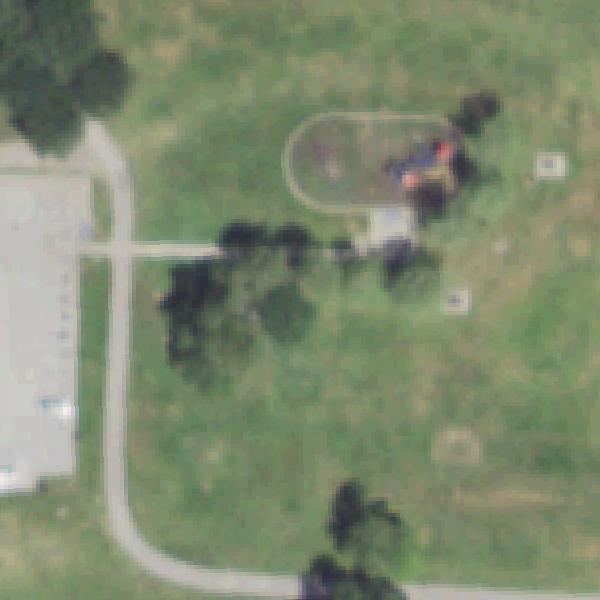 Aerial photo of Gwala Park