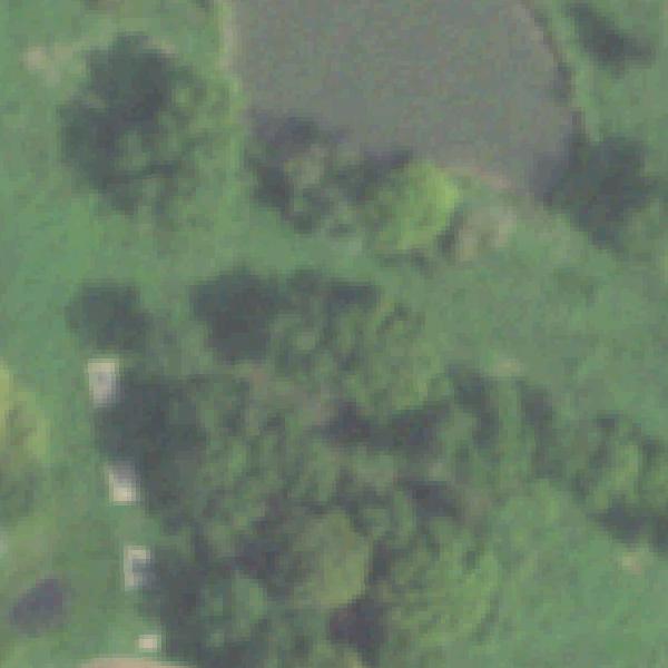 Aerial photo of Hackberry Park
