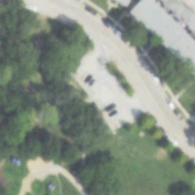 Aerial photo of Haden Park
