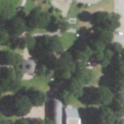 Aerial photo of Haggard Park