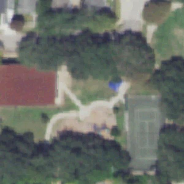 Aerial photo of Halbert Park