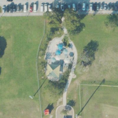 Aerial view of Hammocks Community Park