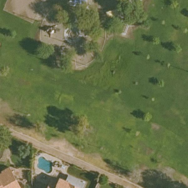 Aerial view of Hanger Park