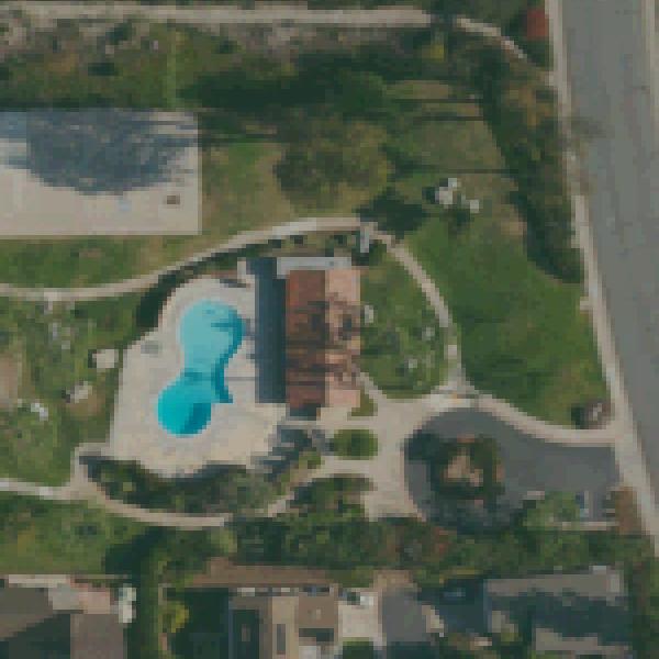 Aerial view of Hansen Park