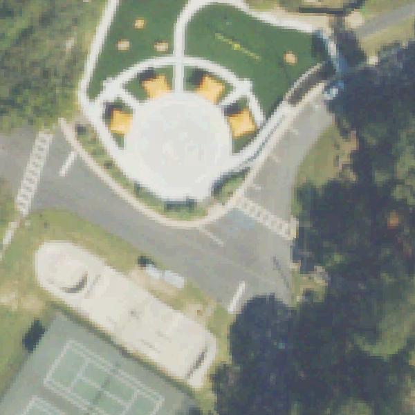 Aerial view of Hapeville Splash Pad