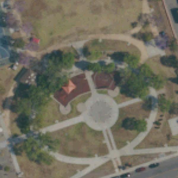 Aerial view of Harborside Park