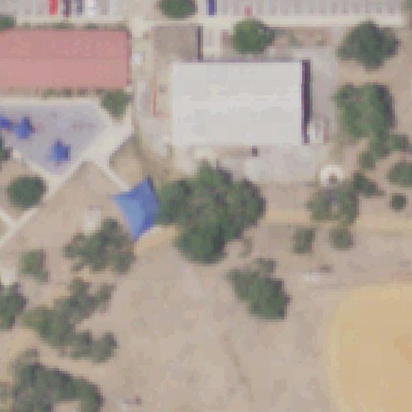 Aerial view of Harlandale Park