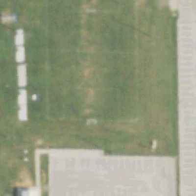 Aerial photo of Harlem Road Park