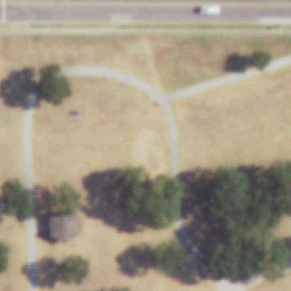 Aerial view of Harris Ryals Park