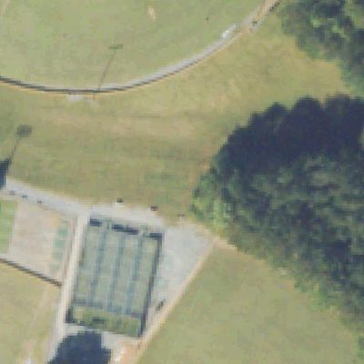 Aerial view of Harrison Park