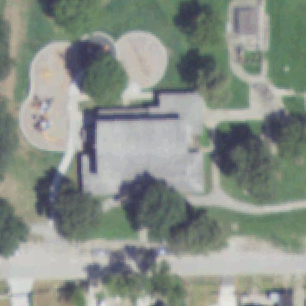 Aerial photo of Hartman Park