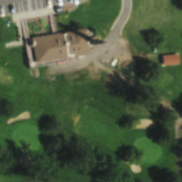 Aerial photo of Harvard Gulch Park