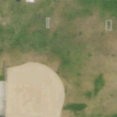 Aerial photo of Harvey Park