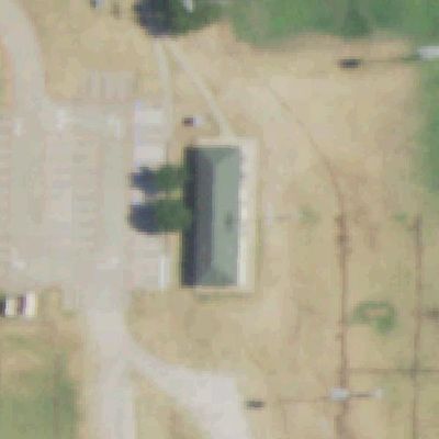 Aerial view of Hawkins Spring Park