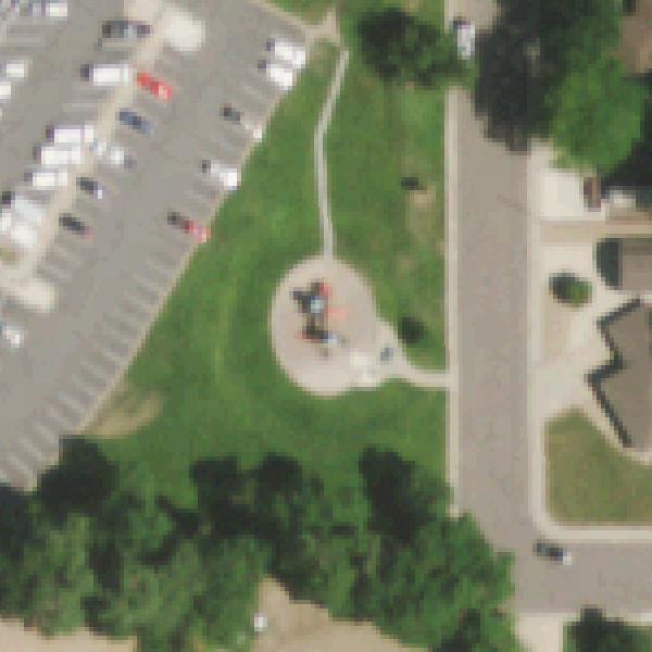Aerial photo of Hayward Park