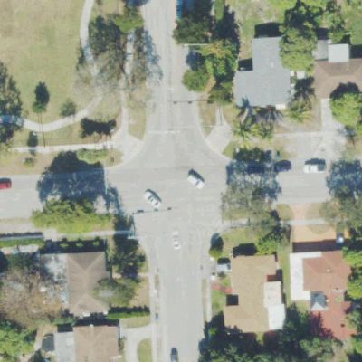 Aerial view of Hazel Fazzino Park