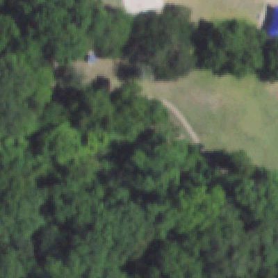 Aerial view of Heard Park
