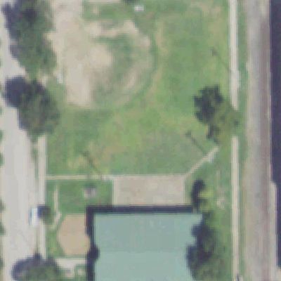 Aerial photo of Hennessy Park