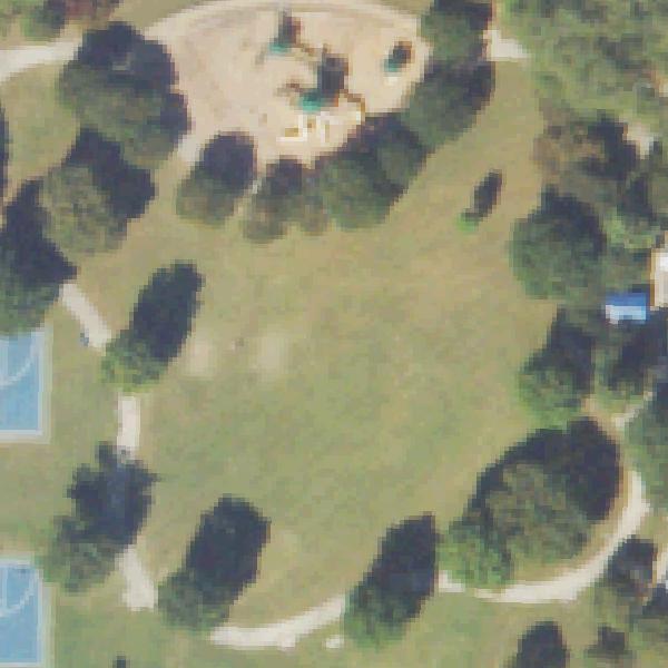 Aerial view of Henry Memorial Park