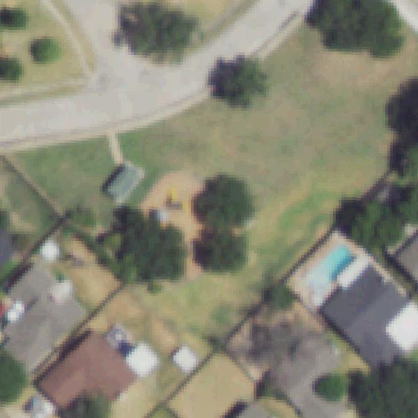 Aerial view of Heritage Hill Park