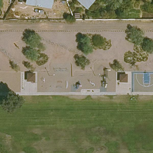 Aerial view of Heritage Park