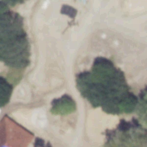 Aerial photo of Hermann Park Playground: The Commons