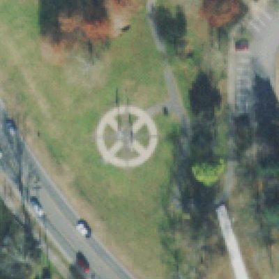 Aerial photo of Hermitage Park