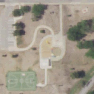 Aerial photo of Herrera Park