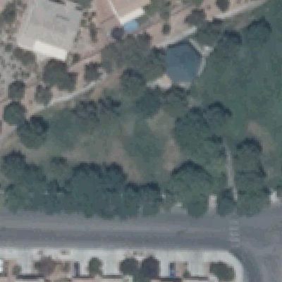 Aerial photo of Highland Hills Community Main Park