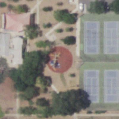 Aerial photo of Highland Park