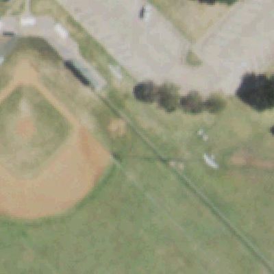 Aerial view of Hillcrest Park