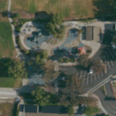 Aerial view of Hilleary Park
