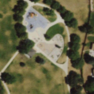 Aerial photo of Hilltop Park