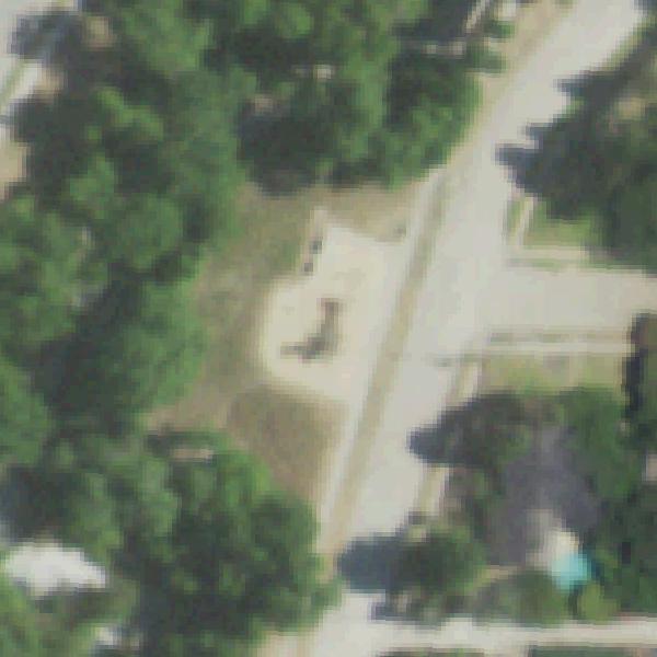 Aerial view of Hillwood Park