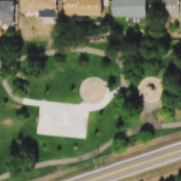 Aerial photo of Hodgson Park