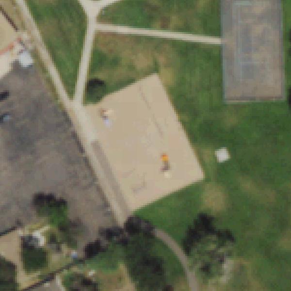 Aerial photo of Hoffman Park