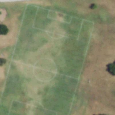 Aerial view of Holcomb Park