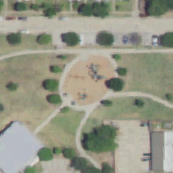 Aerial view of Hollabaugh Park