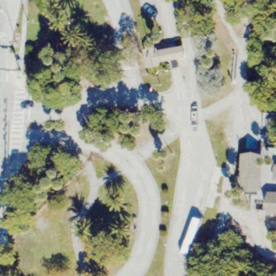 Aerial view of Hollywood North Beach Park