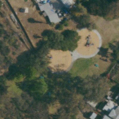 Aerial view of Hollywood Park