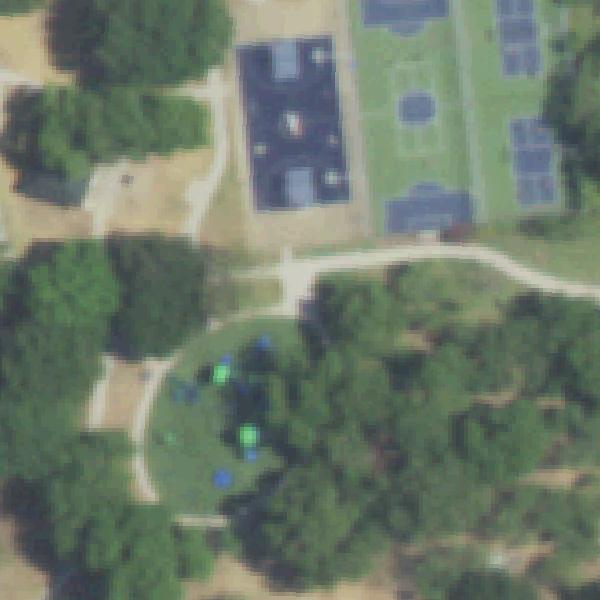 Aerial view of Holman D. Rhoton Park