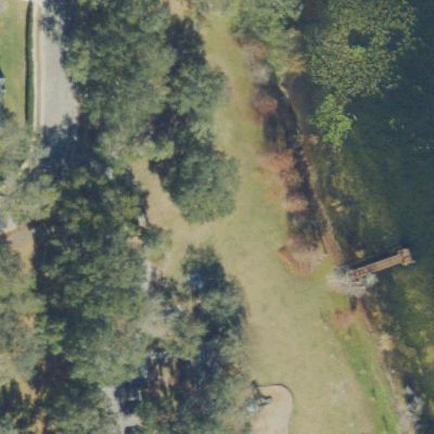 Aerial view of Homer Hough Park at Sybelia Point
