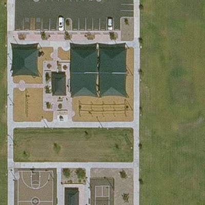 Aerial view of Homestead North Park