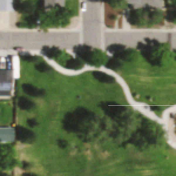 Aerial photo of Homestead Park