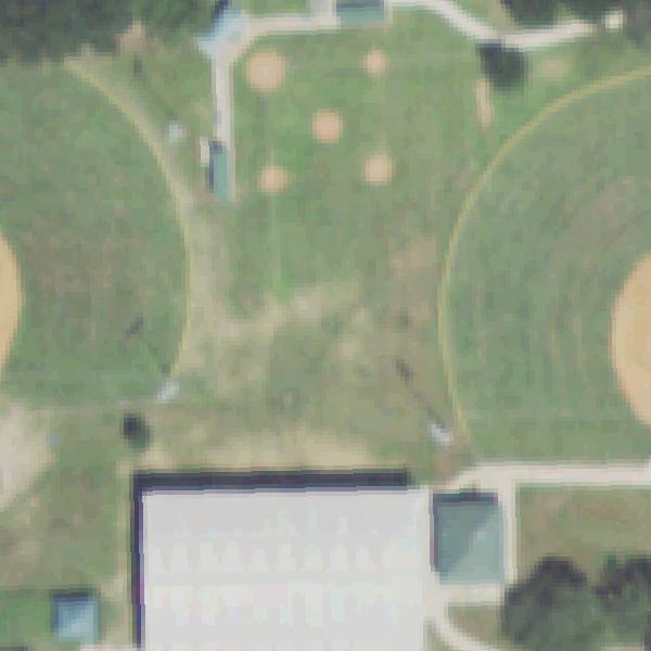 Aerial photo of Horn Field