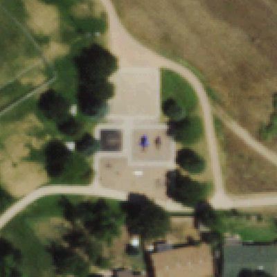 Aerial photo of Horseshoe Park
